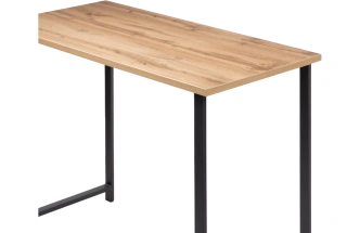 Барная стойка Дилан Лофт 120x60x90 дуб вотан, каркас черный