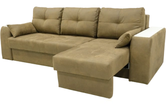 Диван прямой Остин 2, Ground 13, декор Рамух белый