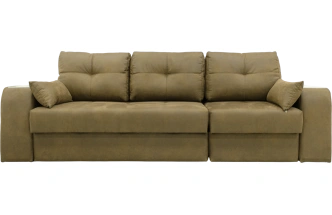 Диван прямой Остин 2, Ground 13, декор Рамух белый