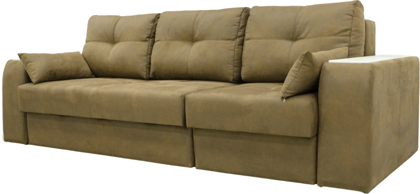 Диван прямой Остин 2, Ground 13, декор Рамух белый