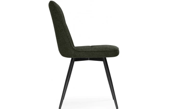 Стул Texas 4, поворотный 360, темно-серый/ чёрный