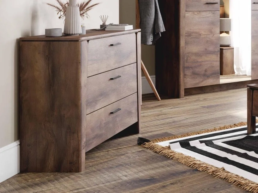 Комод Мальта, с 3-мя ящиками, таксония