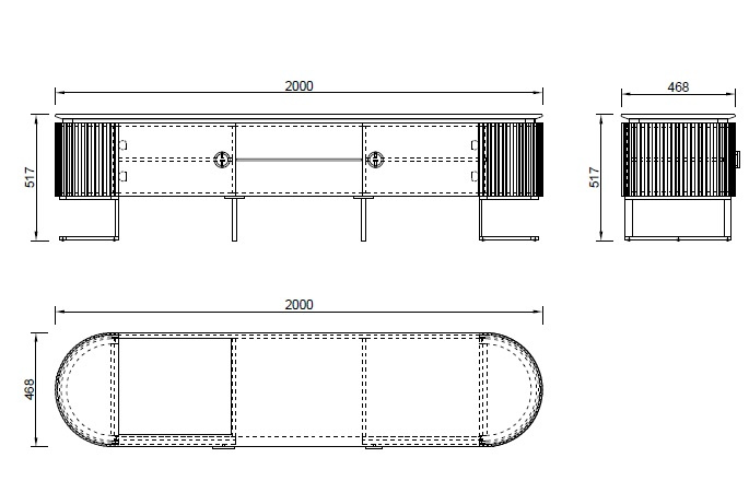 Тумба под TV Luciano