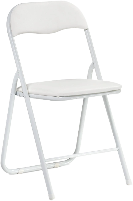 Стул Fold 1, складной, white / white