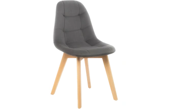 Стул Filip, dark gray / wood