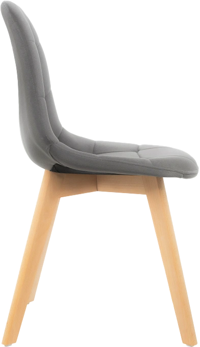 Стул Filip, dark gray / wood