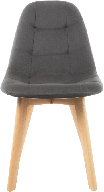 Стул Filip, dark gray / wood