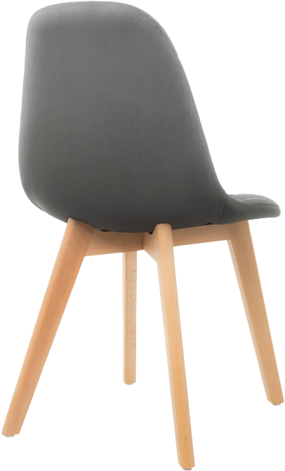 Стул Filip, dark gray / wood