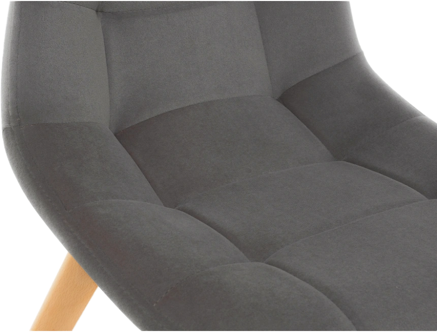 Стул Filip, dark gray / wood