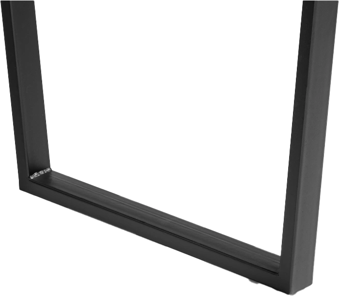 Кухонный стол Лота Лофт, 140x80, ЛДСП, бетон, каркас черный матовый