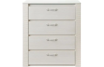 Комод 850 Элана, 4 ящика, бодега белая