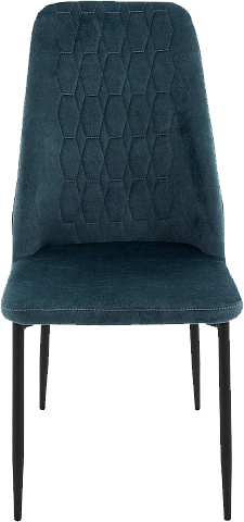 Стул Марсала, мягкий, милано 08, велюр, каркас черный