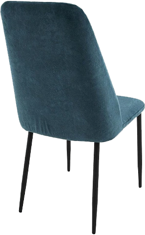 Стул Марсала, мягкий, милано 08, велюр, каркас черный