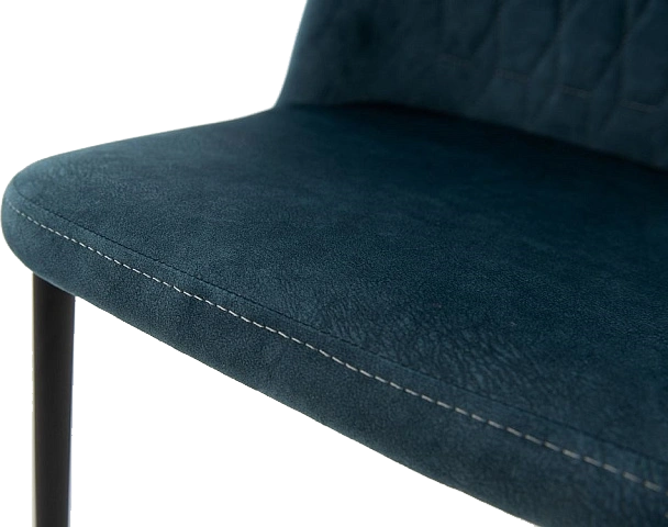 Стул Марсала, мягкий, милано 08, велюр, каркас черный