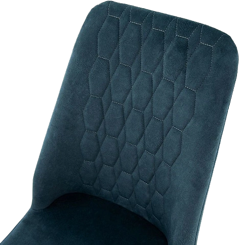 Стул Марсала, мягкий, милано 08, велюр, каркас черный