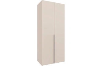 Шкаф двухдверный Лаура 4, распашной для одежды, кашемир серый