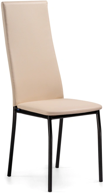 Стул Mirilis, на металлокаркасе ваниль / темный мусс