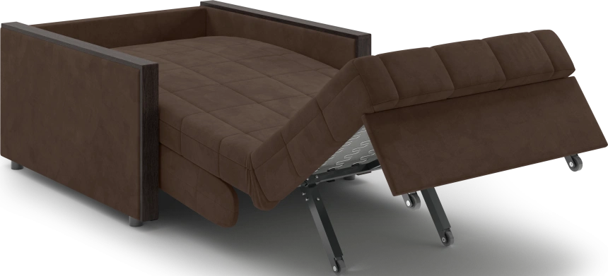 ​Кресло-кровать Токио 80, модель 062, Ultra Chocolate​ (шоколад) / венге
