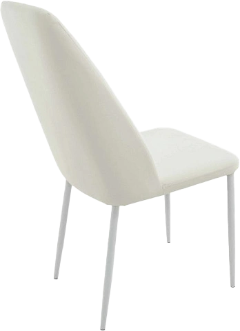 Стул Марсала, мягкий, батлер 08, экокожа, каркас белый