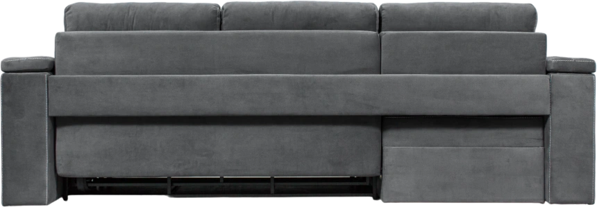 Диван угловой Бруно, MONAKO-A 06, нить белая, угол левый