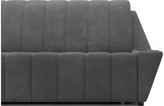 ​Диван прямой Канзас 140, модель 065, Maxx 965​ (темно-серый) / венге