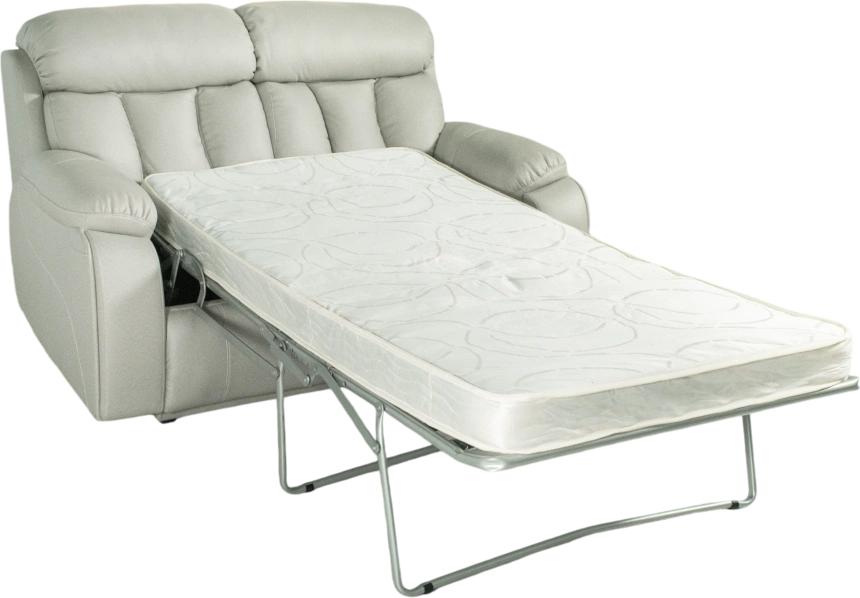 Диван прямой Азалия, Нубук №3 Light Grey