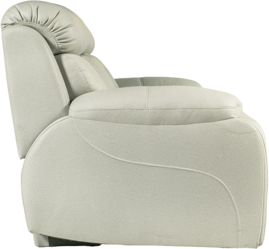 Диван прямой Азалия, Нубук №3 Light Grey