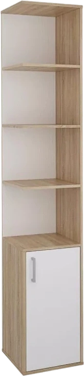 Шкаф терминальный Мика, Дуб сонома / Белый