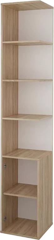 Шкаф терминальный Мика, Дуб сонома / Белый