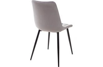 Стул Flip, мягкий, серый, велюр G108-33