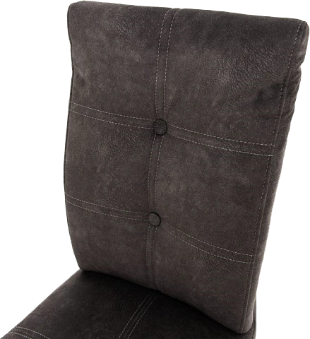 Стул Модерн, мягкий, милано 12, велюр, каркас хром