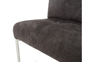 Стул Модерн, мягкий, милано 12, велюр, каркас хром