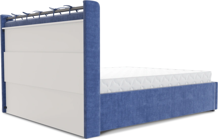 Кровать Женева 1, мягкая, полутораспальная, 140x200, Ловерс 22