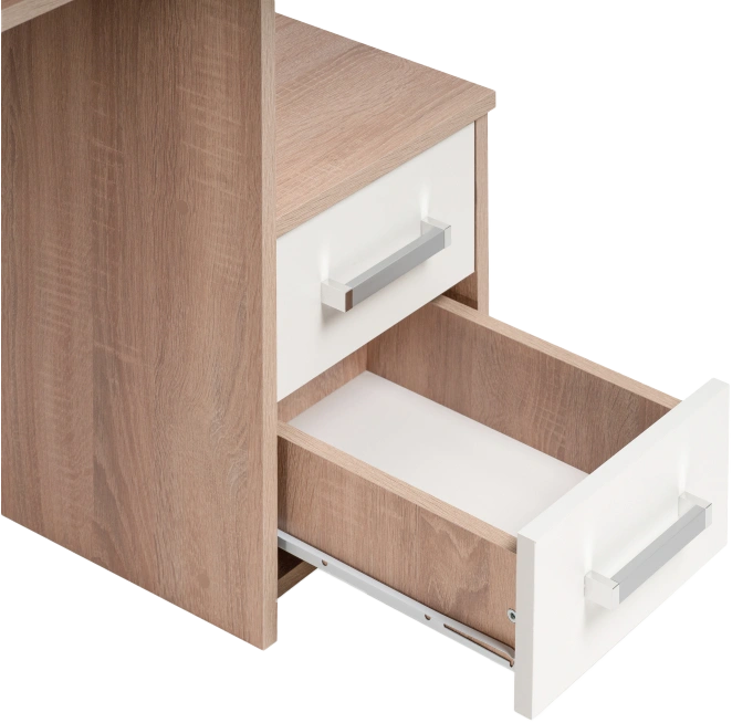 Стол компьютерный Джаз-24, правый, дуб сонома