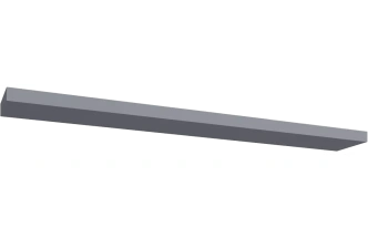 Полка настенная Норден, Серый глянец