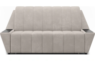 Диван прямой Канзас 140, модель 065, Maxx 100 (бежевый) / венге