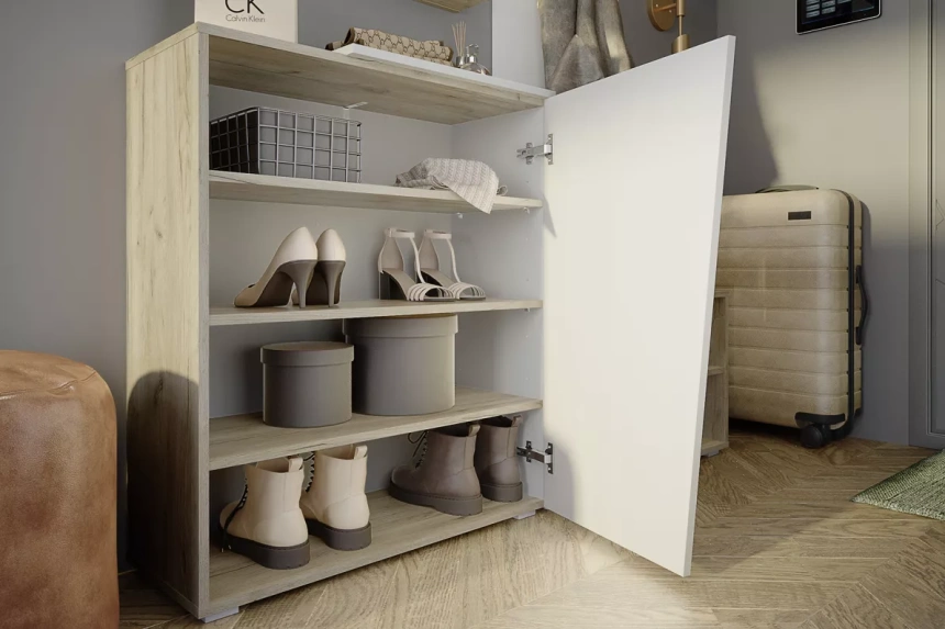 Вешалка Одри 53,2х160х23,2 Белый