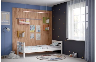 Кровать детская Соня-1, 80*190, розовый