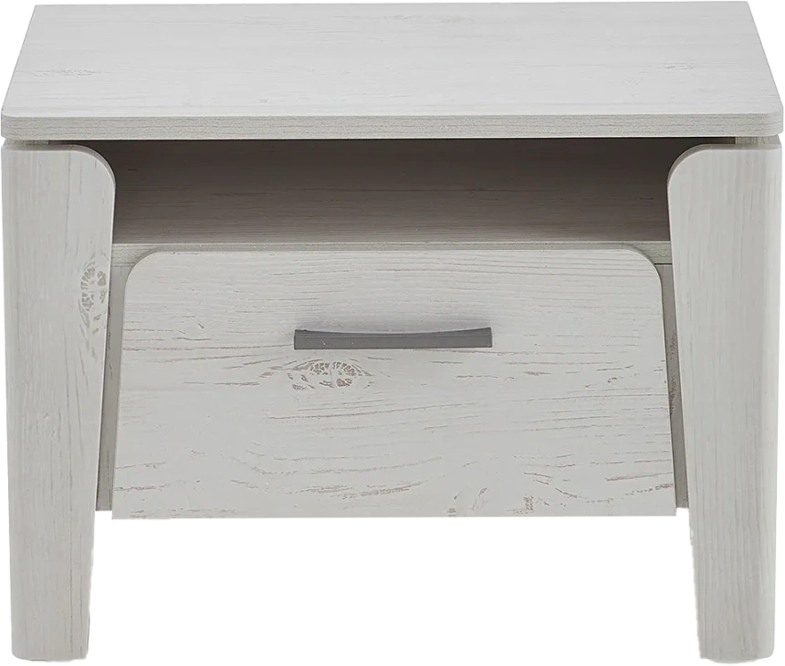 Тумба прикроватная Мальта, с ящиком, дуб винтерберг