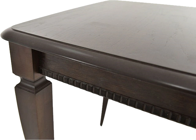 Кухонный стол Сибарит, 140, орех темный, каркас орех темный