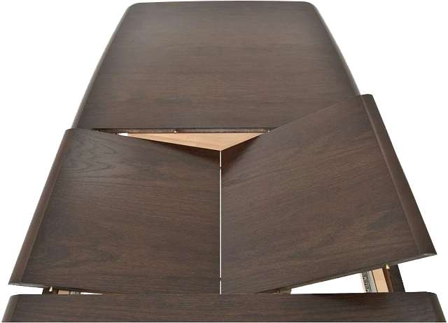 Кухонный стол Сибарит, 140, орех темный, каркас орех темный