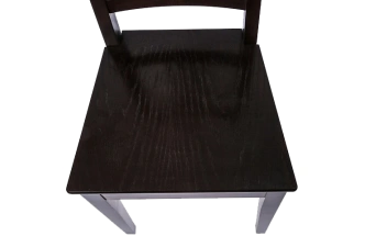 Стул Никас, деревянный, жесткий, орех темный