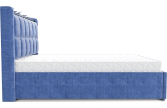 Кровать Женева 1, мягкая, двуспальная, 160x200, Ловерс 22