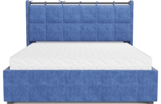 Кровать Женева 1, мягкая, двуспальная, 160x200, Ловерс 22