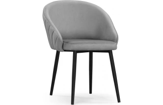 Стул Сутгайн, мягкий, MR-11 серый / черный