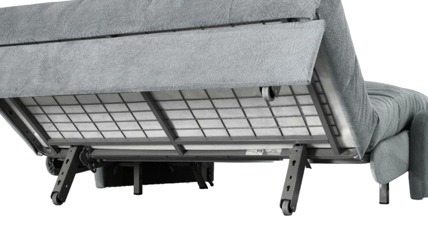 Диван прямой Турин 140, Dazzle Steel