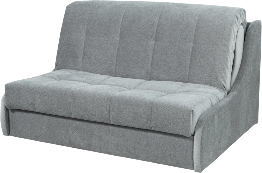 Диван прямой Турин 140, Dazzle Steel