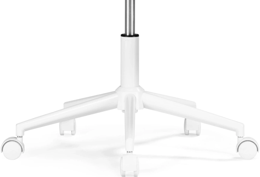 Офисный стул Честер, на колесиках, голубой / белый