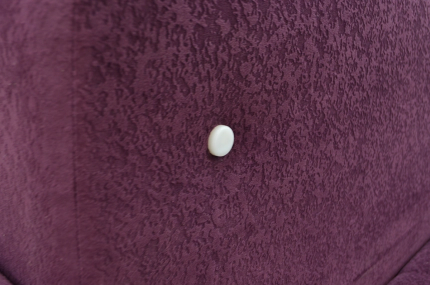 Диван прямой Бали 3, Puma violet, Puma vanilla