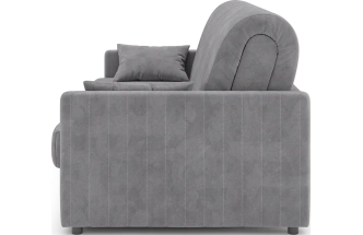 Диван прямой Хилтон 160, модель 139, Ultra Grey (серый) / венге